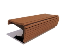 Банкетка Сквер, Сосна 0,6 м Банкетка Сквер, Сосна 0,6 м