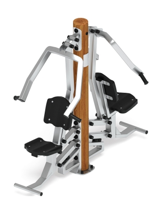 Тренажер жим от груди двойной (лиственница темный) СТ 030-Л.И3.01, фото 2
