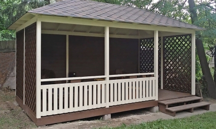 Прямоугольная беседка ФИНЛЯНДИЯ, фото 10