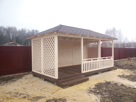 Прямоугольная беседка ФИНЛЯНДИЯ, фото 6