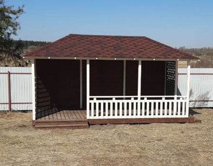 Прямоугольная беседка ФИНЛЯНДИЯ, фото 2