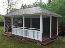 Прямоугольная беседка ФИНЛЯНДИЯ Прямоугольная беседка ФИНЛЯНДИЯ