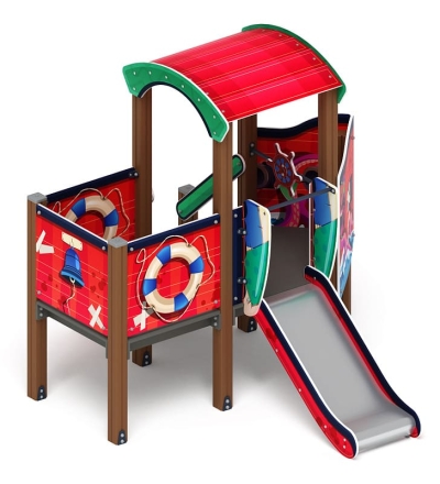 Катерок (Мульт) - ДИК 1.03.3.01-10 - Игровой комплекс H=750, фото 2