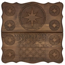 Нарды резные "5 звезд", Ustyan