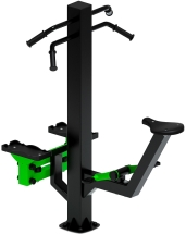 Степ+Вело (зеленый) - Уличный тренажер - СТ 018-12.И1 Степ+Вело (зеленый) - Уличный тренажер - СТ 018-12.И1