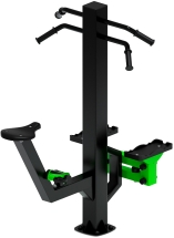 Степ+Вело (зеленый) - Уличный тренажер - СТ 018-12.И1 Степ+Вело (зеленый) - Уличный тренажер - СТ 018-12.И1