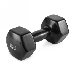 Гантель неразборная  9 кг винил, фото 1