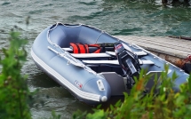 Лодка надувная YUKONA 430 TS - U (без пайола)  КАМУФЛЯЖ