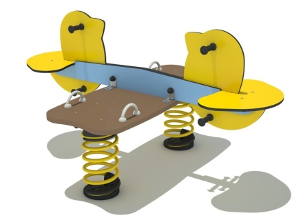 Качалка на пружине КНП-072 для детской площадки, фото 1