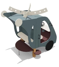 Игровой макет мини Вертолётик ВСТ 5629 для детской площадки