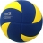 Мяч для вол. на снегу &quot;MIKASA SV335-V8&quot;, р.5, FIVB Appr, синт.пена ТПЕ, клееный, бут.кам, жел-син