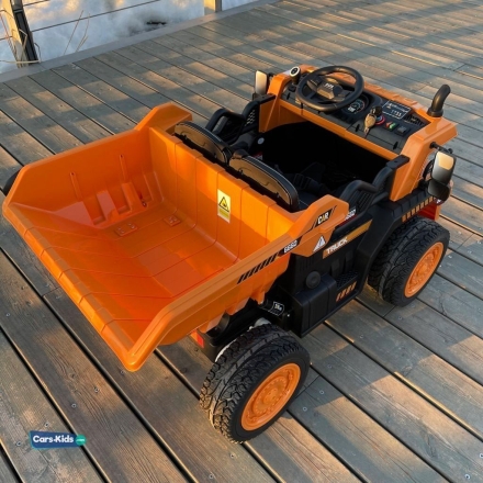 Электромобиль грузовик Car Truck С444СС желтый, фото 6