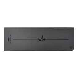 Коврик для йоги AIREX Heartbeat Mat антрацит, фото 1 Коврик для йоги AIREX Heartbeat Mat антрацит, фото 1