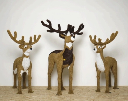 Топиари композиция олени, клуб Марсель - газон Eco, фото 1