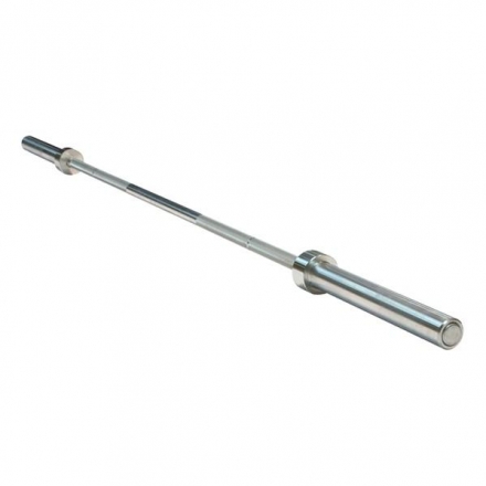 Гриф олимпийский прямой 86&quot;, до 679 кг, хромированный (класс-SILVER), фото 1