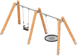 Качели (Лиственница) ИО 12.Р.05.01-Л.И1, фото 1