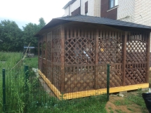 Угловая беседка МИРА Угловая беседка МИРА