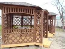 Угловая беседка МИРА Угловая беседка МИРА