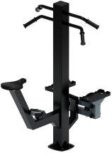 Степ+Вело (серый) - Уличный тренажер - СТ 018-13.И1 Степ+Вело (серый) - Уличный тренажер - СТ 018-13.И1