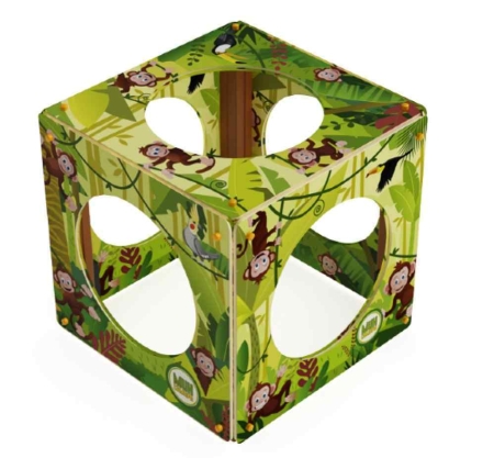 Куб (Обезьянки) ИФ 01-108, фото 1