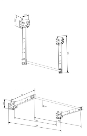 Турник настенный складной TSD32, фото 5