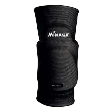 Наколенники волейбольные &quot;MIKASA&quot;, хлопок, эластичная микрофибра, пена ЭВА, размер Senior, черные, фото 1