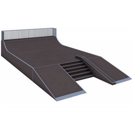 Скейт плаза, фото 1