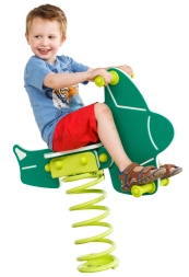 Качалка на пружине Essencials Самолет для детской площадки, фото 2