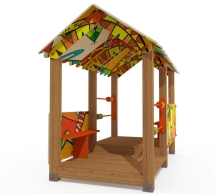 Детский домик, паттерн "Этник" ДМ013.01.01.17