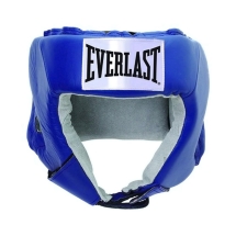 Шлем открытый Everlast USA Boxing M кожа син. 610206U Шлем открытый Everlast USA Boxing M кожа син. 610206U