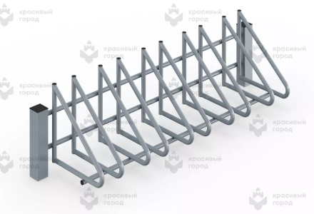 Велопарковка на столбах (5 мест), фото 1