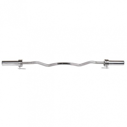 Гриф олимпийский хромированный слабоизогнутый 120 см   Body Solid OB47, фото 1