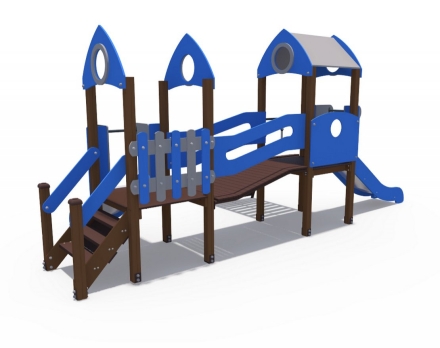 Детский игровой комплекс Космос Н-750 и Н-900 ДИО 05049, фото 3