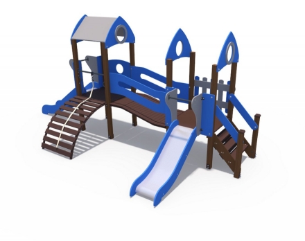 Детский игровой комплекс Космос Н-750 и Н-900 ДИО 05049, фото 2