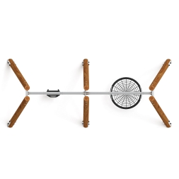 Качели (Лиственница темный) ИО 12.Р.05.01-Л.И1.01, фото 3