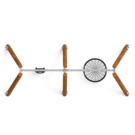 Качели (Лиственница темный) ИО 12.Р.05.01-Л.И1.01, фото 3