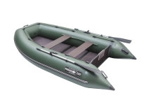 Моторная надувная лодка Пиранья 320 Q5 SLX ПВХ, фанерная слань