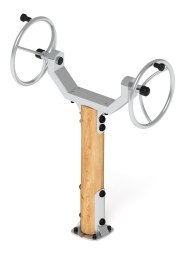 Тренажер рули (положение стоя) (лиственница) СТ 105-Л.И2, фото 1