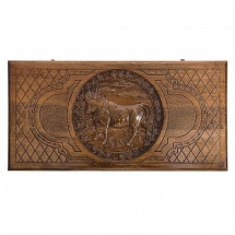 Нарды резные "Африканский Буйвол", Ustyan