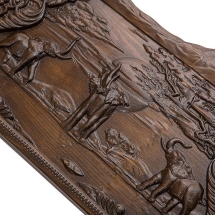 Нарды резные "Слоны в Африке", Ustyan Нарды резные "Слоны в Африке", Ustyan