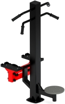 Степ+Твистер (красный) - Уличный тренажер - СТ 019-11 Степ+Твистер (красный) - Уличный тренажер - СТ 019-11