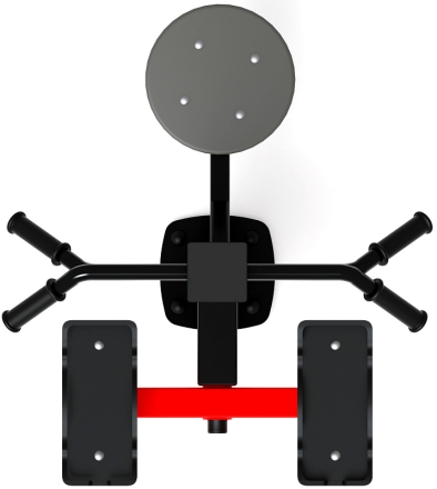 Степ+Твистер (красный) - Уличный тренажер - СТ 019-11, фото 5