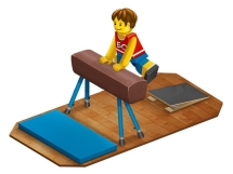 Конь гимнастический прыжковый, (стандарт)