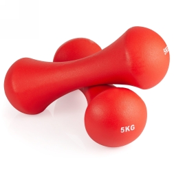 Гантель  неразборная 5 кг неопрен, фото 2