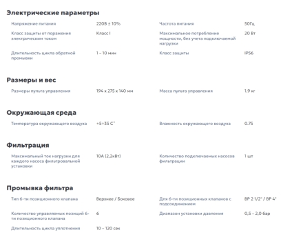 Блок автоматической обратной промывки AUTOCLEAN S-LIGHT 2 ½&quot; - 4&quot;, фото 3