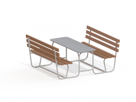 МФ 2.05 Столик со скамейками, фото 1