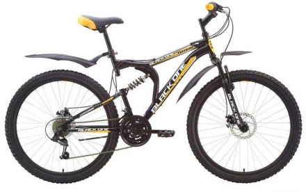 Велосипед Black One Totem Black/Yellow 16&quot;, фото 1