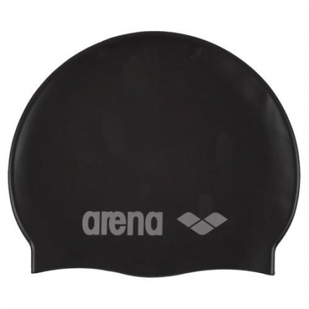 Шапочка для плав. дет. &quot;ARENA Classic Silicone Jr&quot;, арт.9167055, ЧЕРНЫЙ, силикон, фото 1