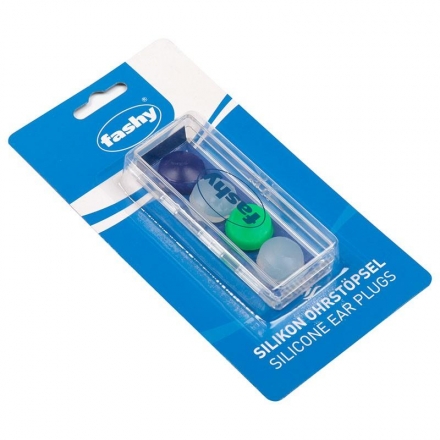 Беруши &quot;FASHY Silicon Ear Plugs&quot;, one size, 4шт в комплекте, силикон, мультиколор, фото 1