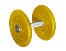 Гантель обрезиненная "PROFIGYM" с хромированной ручкой 11 кг, цветная ГНЦ -11 Гантель обрезиненная "PROFIGYM" с хромированной ручкой 11 кг, цветная ГНЦ -11